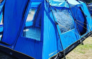 Hi Gear Sienna Eclipse 6 tent from GO Outdoors after our tent disaster was finally resolved.